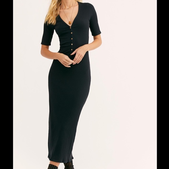 Free People Dresses & Skirts - Free People Lulu Henley Dress